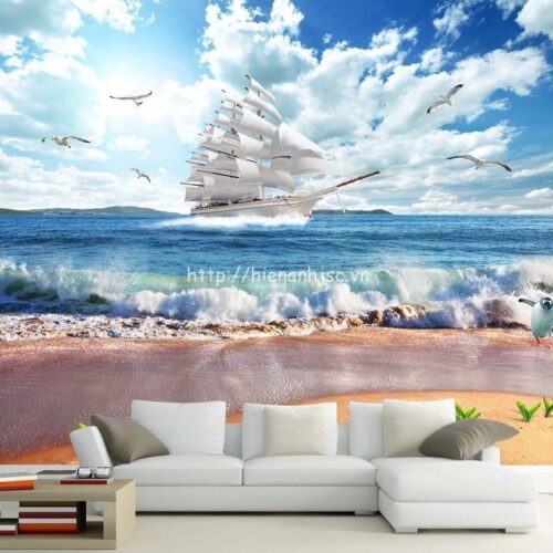 5D191-3-tranh phong thuy thuan buom xuoi gio