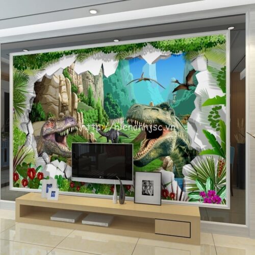 5D197-1-tranh dan tuong khung long 3d cho b