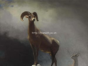 Tranh tam dương trên núi phong thủy nhấtTranh tam dương trên núi phong thủy nhất