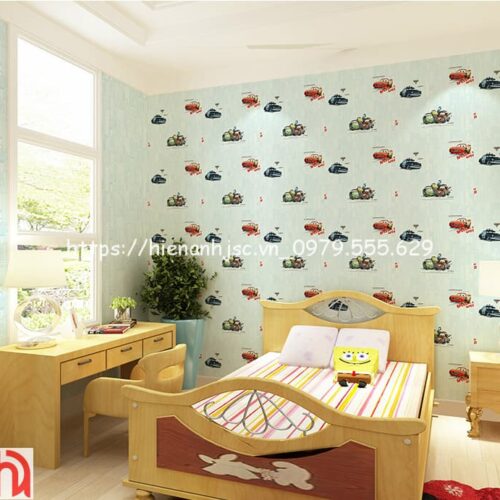 giay-dan-tuong-hoa-tiet-ô-tô-trẻ-em-3D236-2