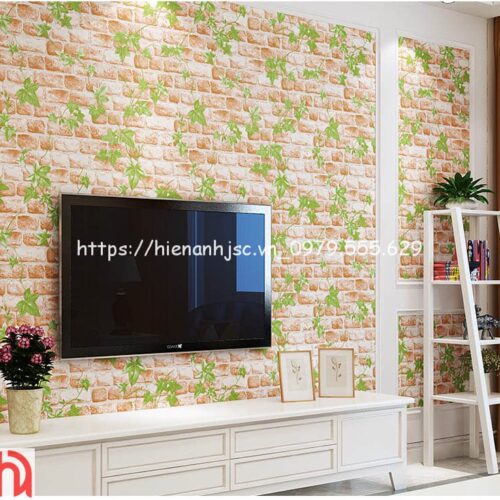Giấy dán tường 3D- Họa tiết cây dây leo gần gũi với thiên nhiên 3D249 6 giay-dan-tuong-hoa-tiet-cay-day-leo-3d249-4