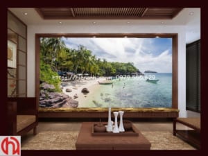 Bán tranh phong cảnh 5D cao cấp tại quận Tân Bình 1 tranh-bien-phu-quoc-5D236-3