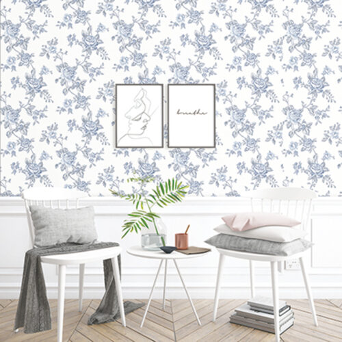 Giấy dán tường Hàn Quốc J100% mẫu hoa hiện đại 7 giay-dan-tuong-9371-2