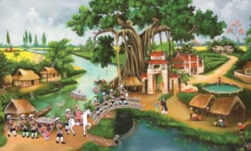 Địa chỉ bán tranh dán tường tại Quảng Ninh in 3D 5D rẻ đẹp nhất