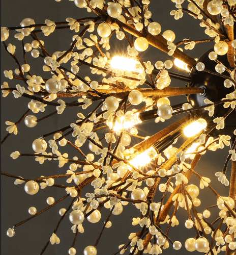 Đèn chùm titanium Phong cách Châu Âu DTT072-4