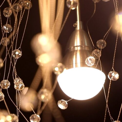 Đèn chùm titanium Phong cách Châu Âu DTT072-3