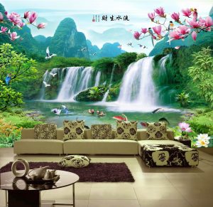 5D140-3-tranh dan tuong boi canh thac nuoc than tien