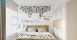 thiet-ke-phong-ngu-voi-tranh-giay-dan-tuong