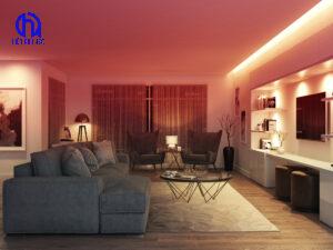 Hướng dẫn trang trí phòng ngủ bằng đèn led dây đẹp 15 huong dan trang tri phong ngu bang den led day dep 3