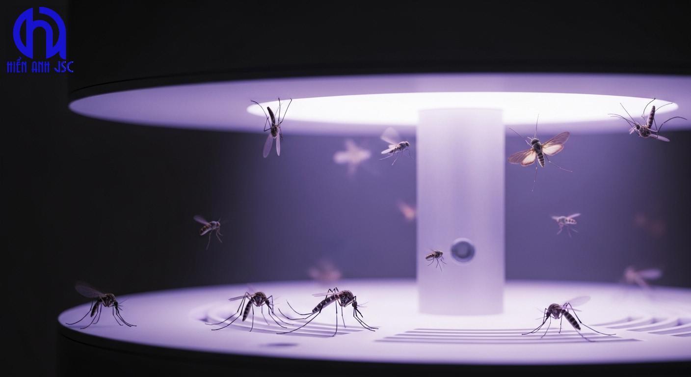 Bóng đèn thu hút côn trùng: Cách sử dụng hiệu quả