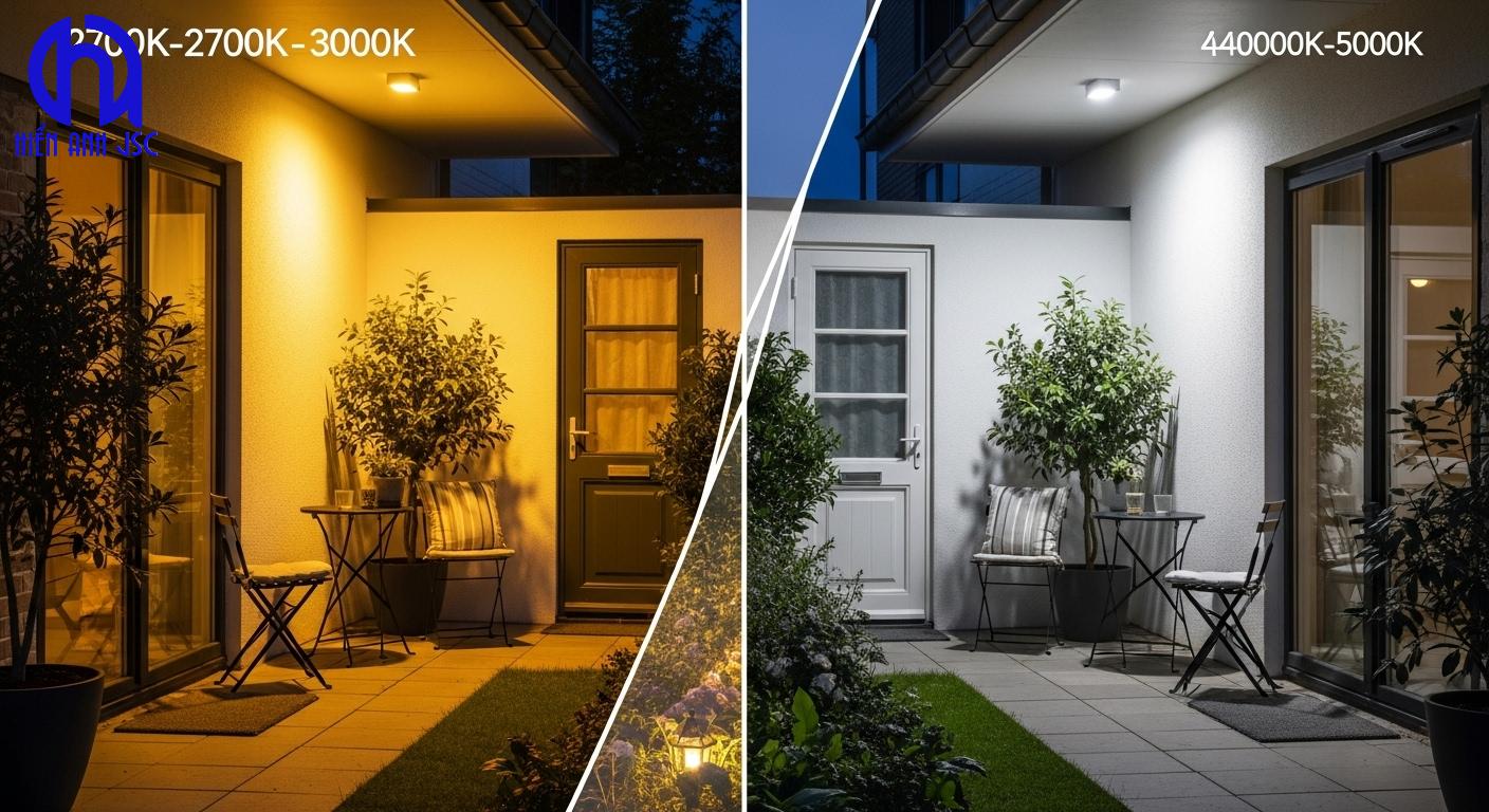 Các loại đèn led trang trí ngoài trời – Hướng dẫn chọn đúng