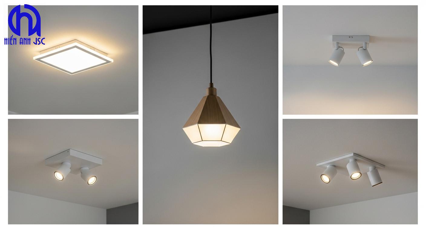 Hướng dẫn chọn đèn trần phòng khách đơn giản qua 5 bước