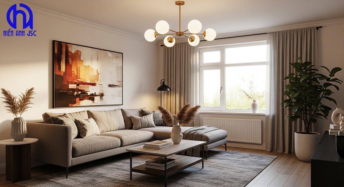 Chọn đèn trần phòng khách hiện đại: 5 sai lầm 90% gia chủ mắc phải