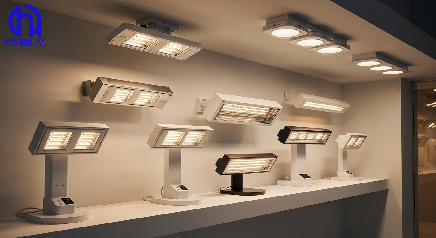 Nên mua đèn sưởi nhà tắm loại nào tốt phù hợp với bạn?