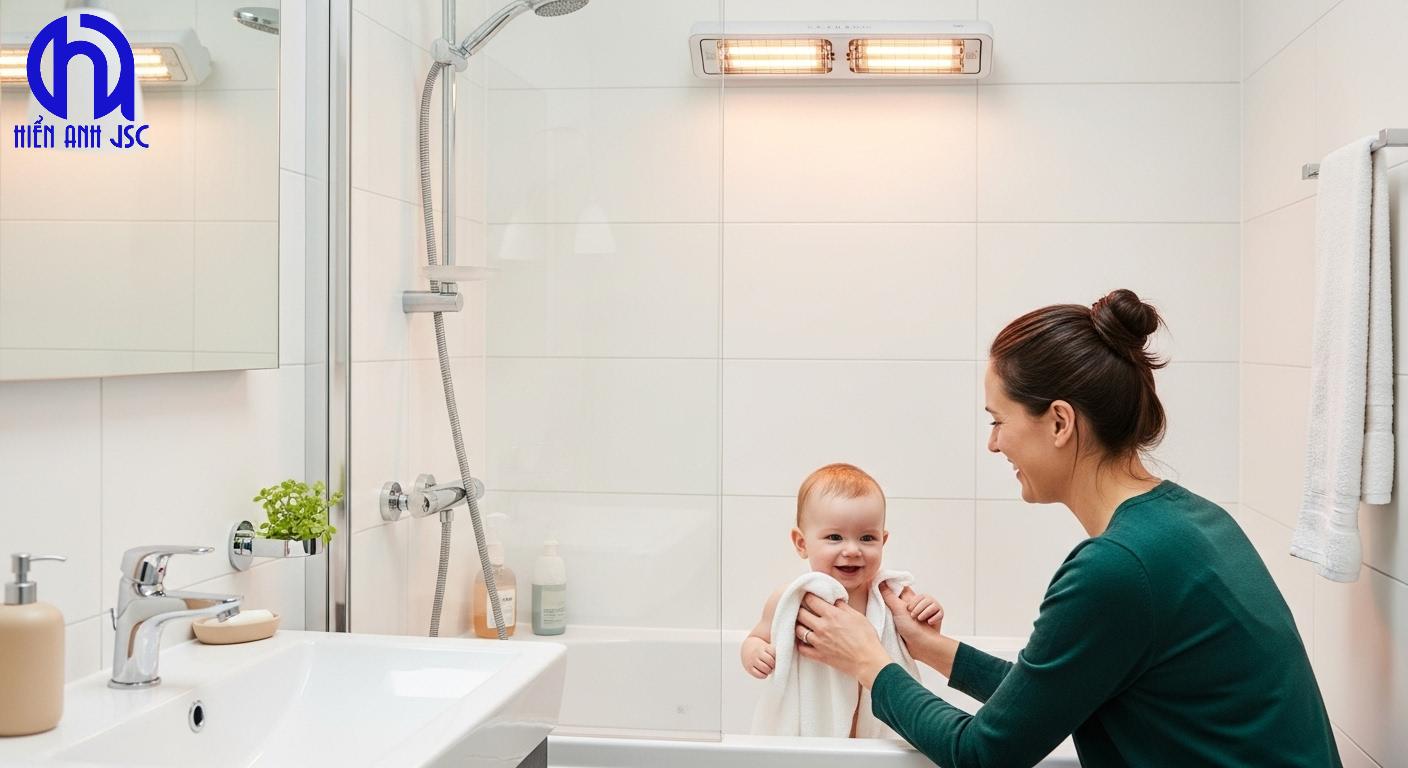 Nên mua đèn sưởi nhà tắm loại nào tốt phù hợp với bạn?