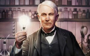 nguoi phat minh ra bong den la ai su that ve thomas edison 1