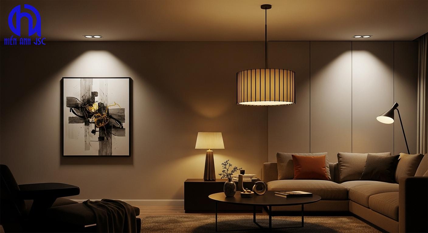 Cách Chọn Đèn Phòng Khách: Bí Quyết Tạo Ánh Sáng Đa Năng 2 Cách Chọn Đèn Phòng Khách: Bí Quyết Tạo Ánh Sáng Đa Năng
