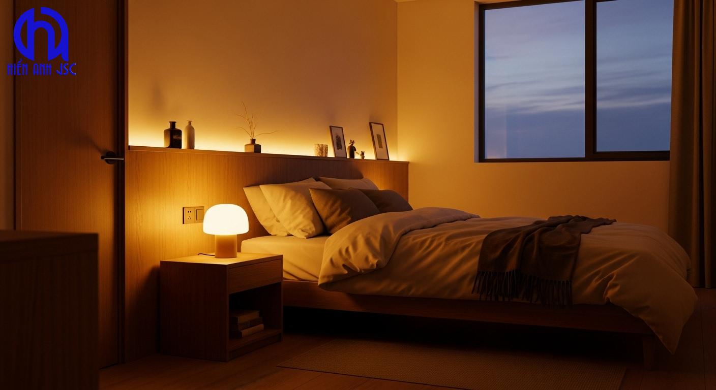 Cách chọn đèn phòng ngủ cho giấc ngủ ngon – Tối ưu ánh sáng