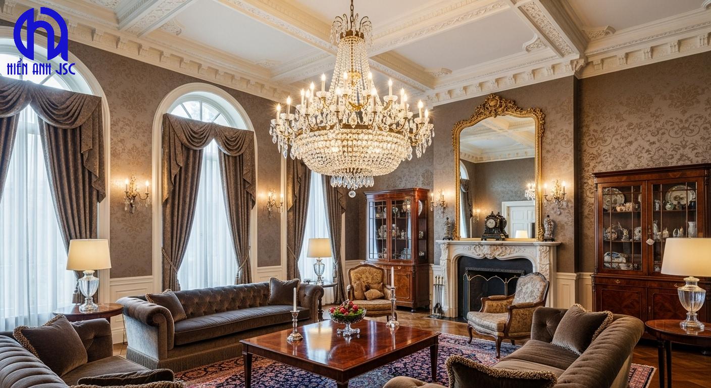 Hướng dẫn chọn đèn chùm phòng khách cao cấp đẹp