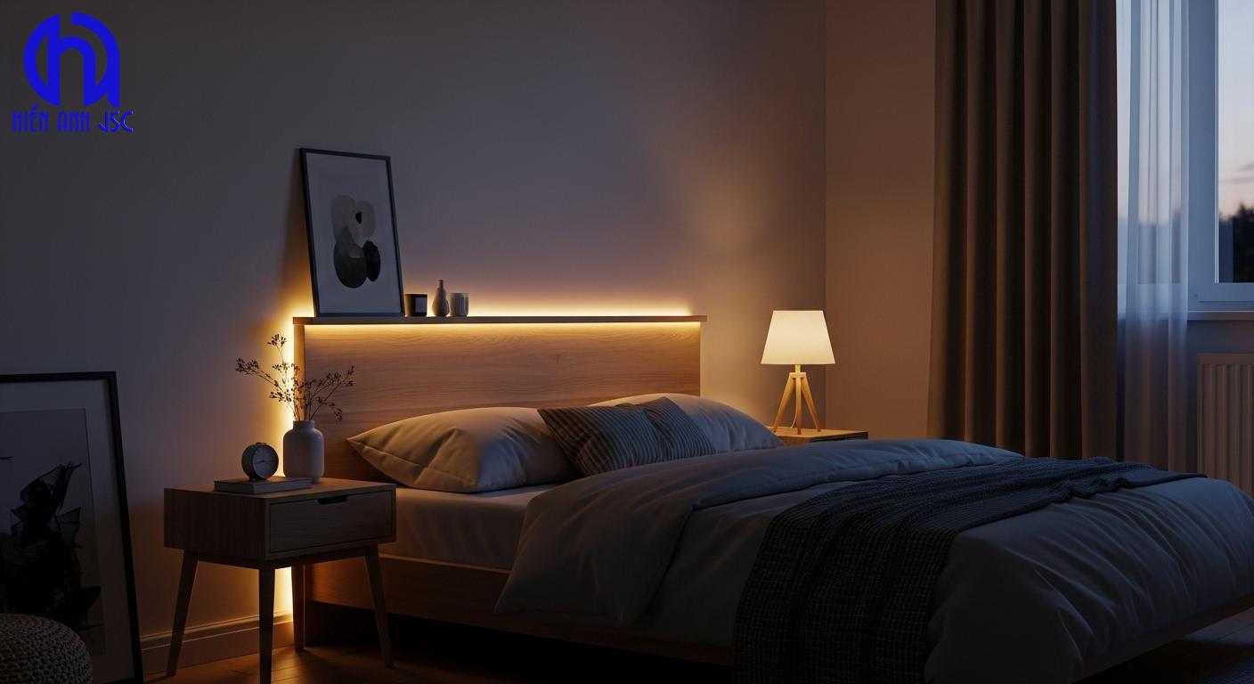 Đèn led trang trí phòng ngủ: Hướng dẫn decor từng mức giá