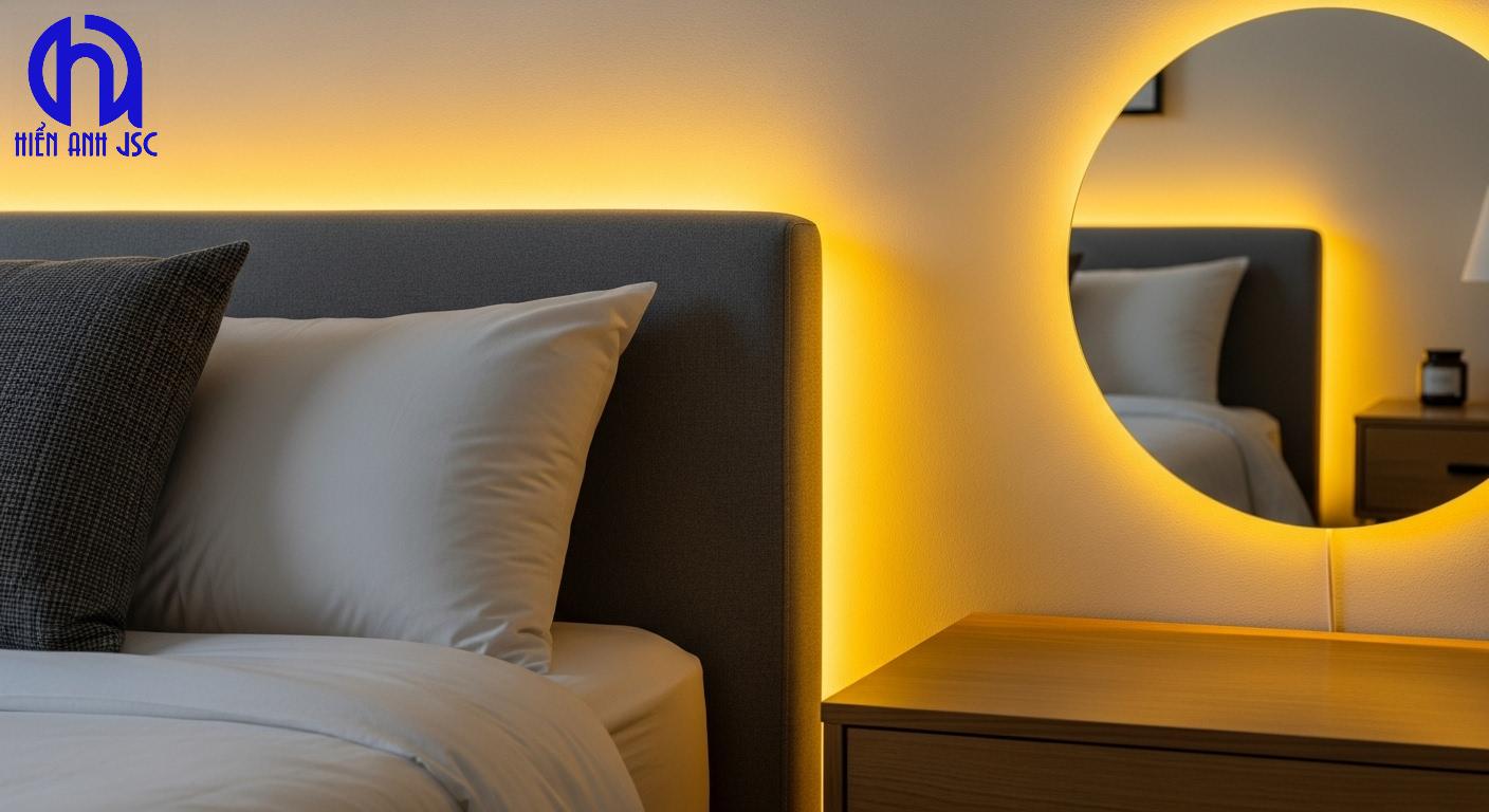 Đèn led trang trí phòng ngủ: Hướng dẫn decor từng mức giá