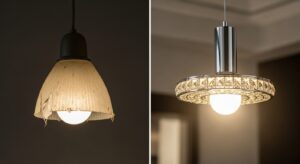 So sánh đèn thả trần giá rẻ và cao cấp