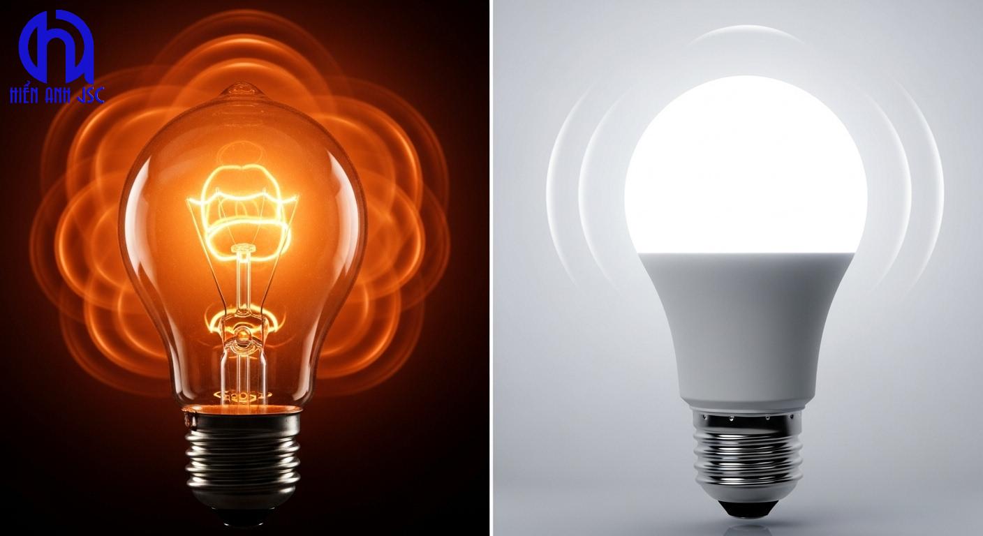 So sánh đèn LED và đèn sợi đốt: Phân tích chi phí tổng thể 1 So sánh đèn LED và đèn sợi đốt: Phân tích chi phí tổng thể