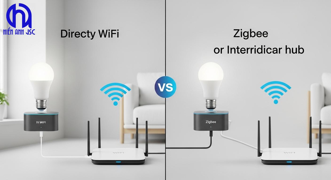 So sánh đèn thông minh Wifi và Zigbee loại nào phù hợp?