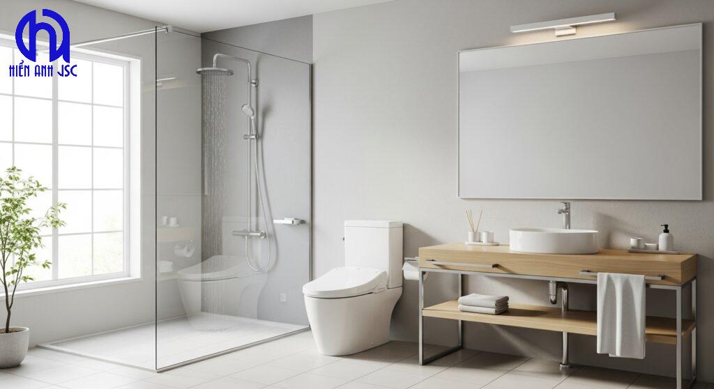 Thiết bị vệ sinh Nhật Bản có gì khác? Giải mã công nghệ 7 Phòng tắm hiện đại với thiết bị vệ sinh Nhật Bản sang trọng và công nghệ tiên tiến.